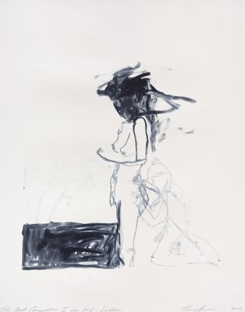 Lithographie Emin - The Best Conversation I ever had – Laughter