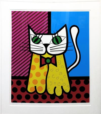 Sérigraphie Britto - THE CAT