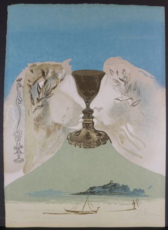 Lithographie Dali - The Chalice of Love