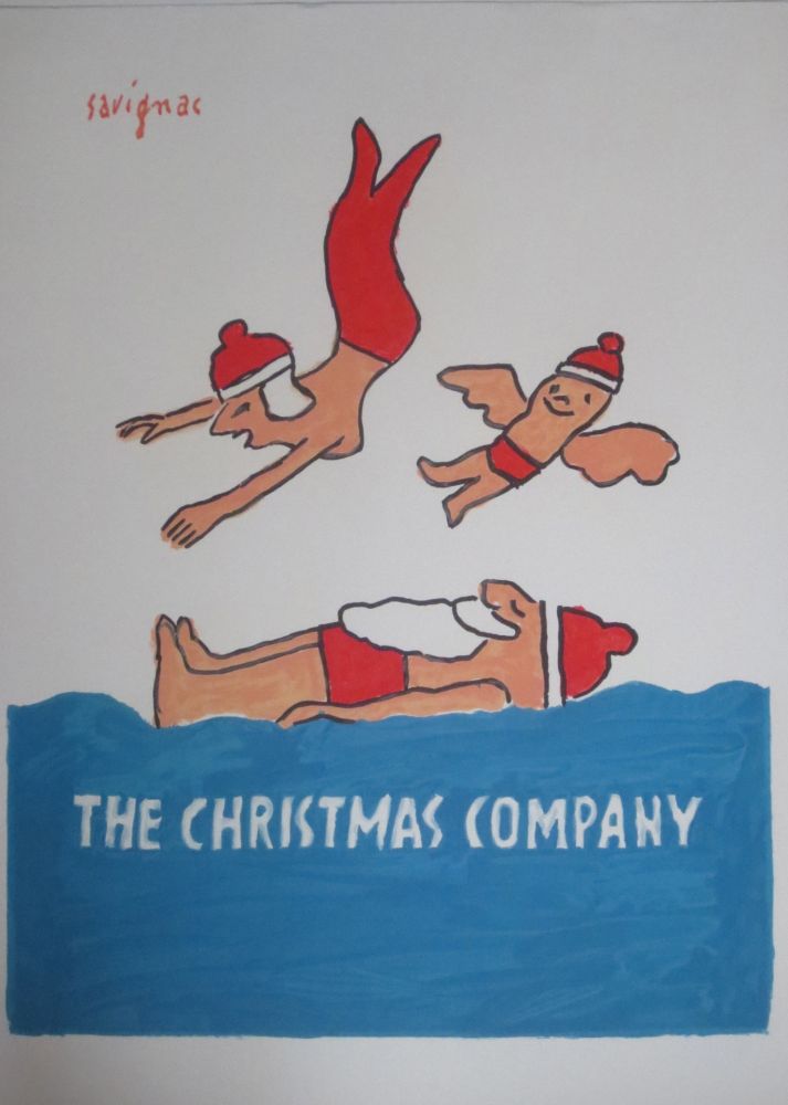 Lithographie Savignac - The christmas company