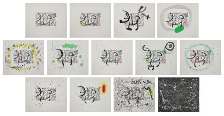 Gravure Miró - The Complete Set of 'Fissures'