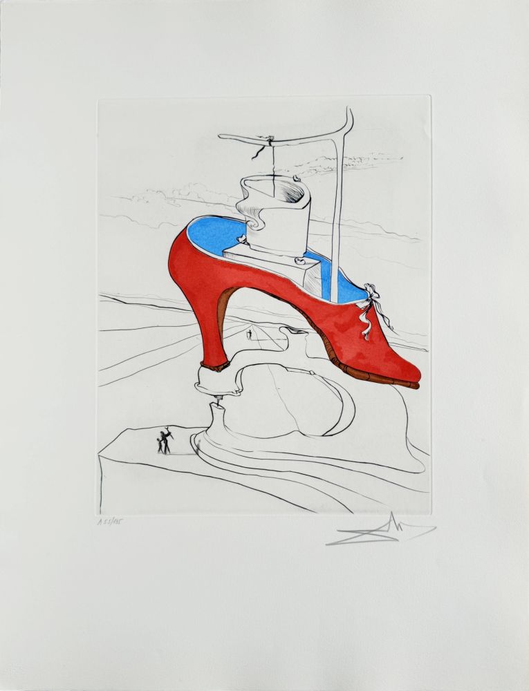 Eau-Forte Dali - The Curse Overthrown