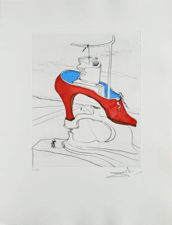 Eau-Forte Dali - The Curse Overthrown