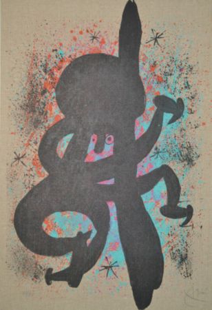 Lithographie Miró - The Feverish Eskimo - M637