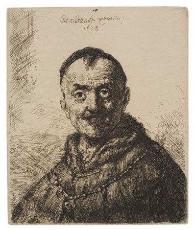 Gravure Rembrandt - The First Oriental Head