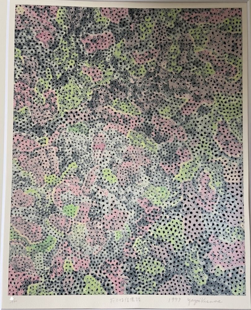 Sérigraphie Kusama - The Flowering Shinano Road