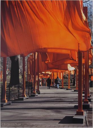 Affiche Christo - The Gates : Central Park New York city