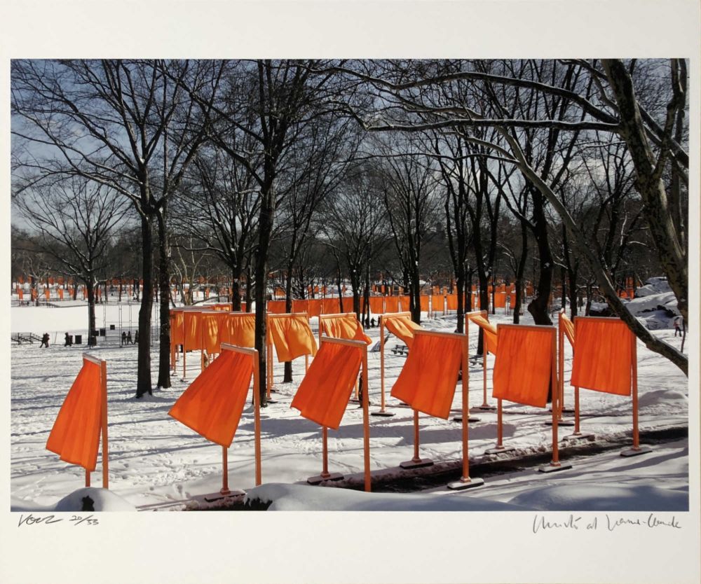 Photographie Christo - The Gates IV