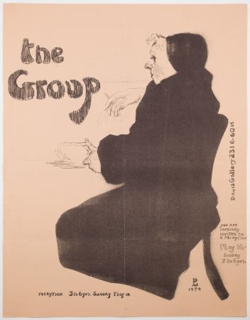 Lithographie Levine - The Group