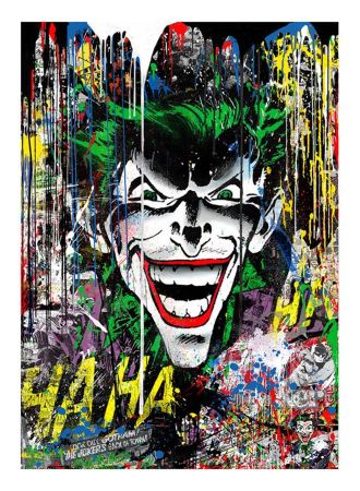 Sérigraphie Mr Brainwash - The Joker