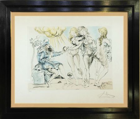 Gravure Dali - The Judgement of Paris