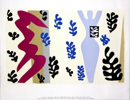 Sérigraphie Matisse - The Knife Thrower  National Gallery of Art Washington