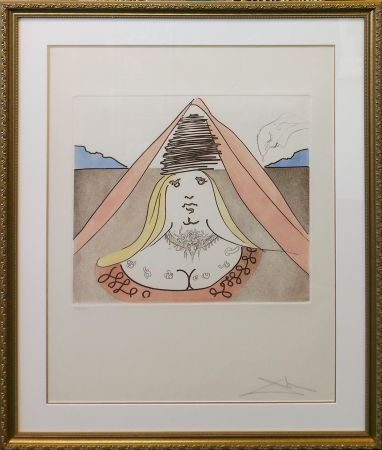 Eau-Forte Et Aquatinte Dali - THE LADY DULCINEA