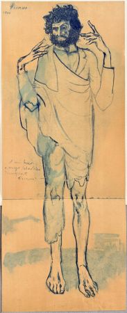 Lithographie Picasso - The Madman