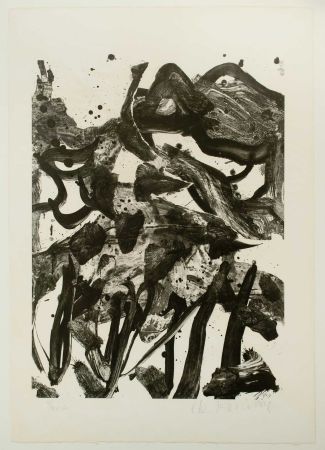 Lithographie De Kooning - The Marshes