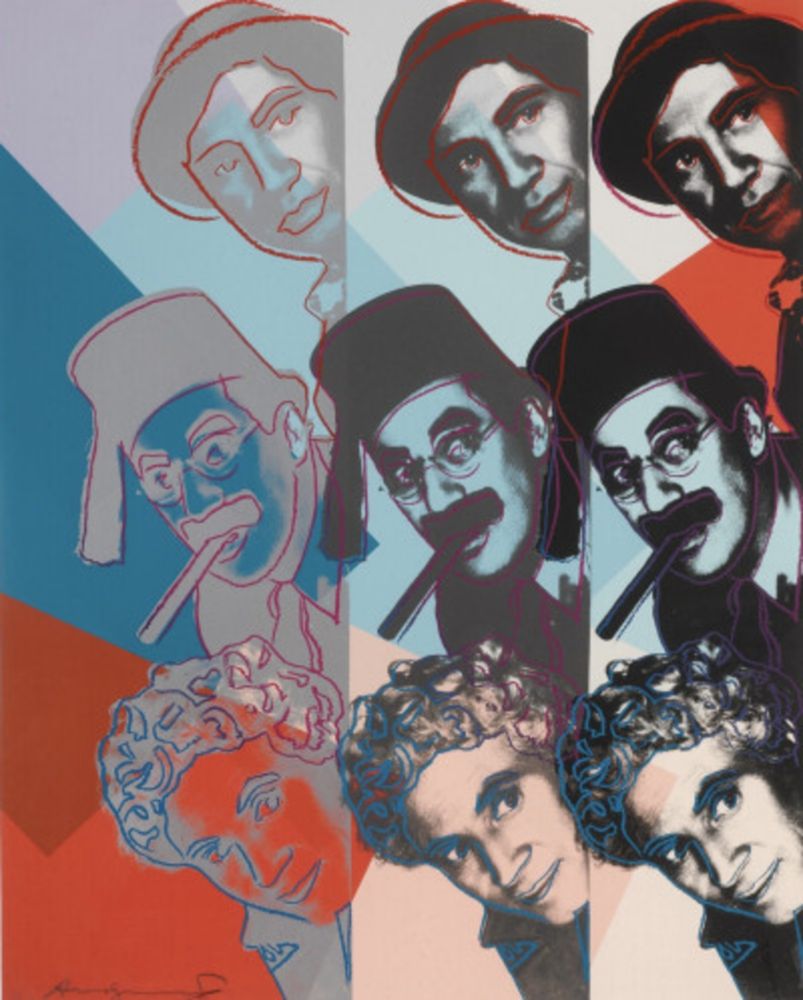 Multiple Warhol - The Marx Brothers (F. & S. II.232)