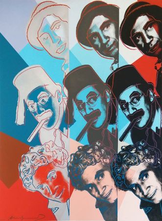 Sérigraphie Warhol - THE MARX BROTHERS FS II.232