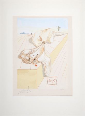 Gravure Dali - The Men who Devour each Other, 1963