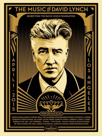 Sérigraphie Fairey - The Music of David Lynch