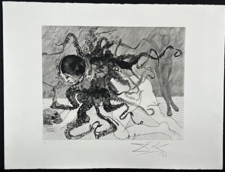 Gravure Dali - The Mythology Medusa