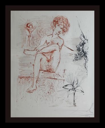Gravure Dali - The Mythology Narcissus