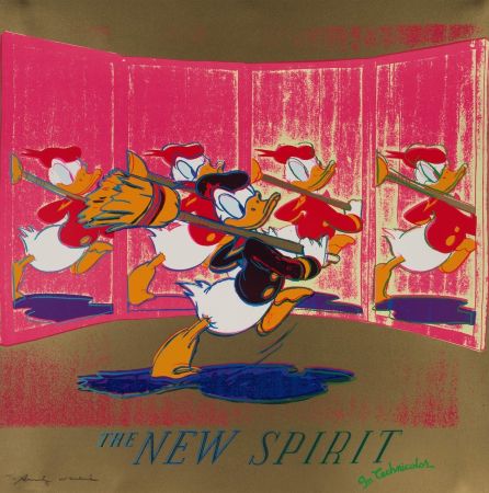 Sérigraphie Warhol - The New Spirit, from Ads