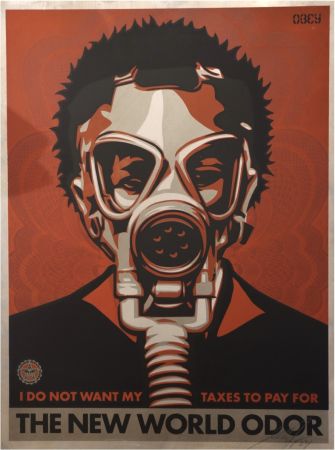 Sérigraphie Fairey - The New World Odor