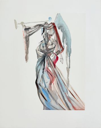 Gravure Sur Bois Dali - The Paradise, Canto 32 - Preparation for Final Prayer