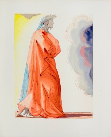Gravure Sur Bois Dali - The Paradise, Canto 32 - Preparation for Final Prayer