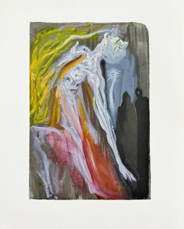 Gravure Sur Bois Dali - The Paradise, Canto 32 - Preparation for Final Prayer