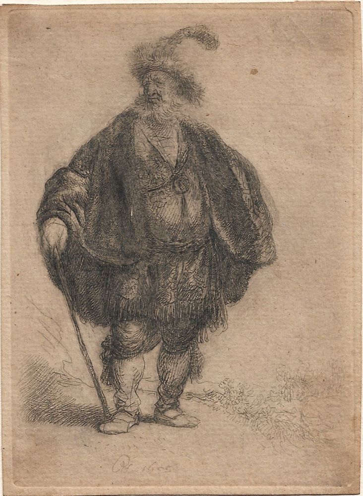Gravure Rembrandt - The Persian