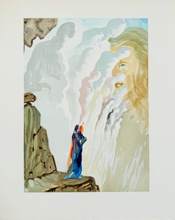 Gravure Sur Bois Dali - The Purgatory, Canto 12 - The Beauty of Sculptures