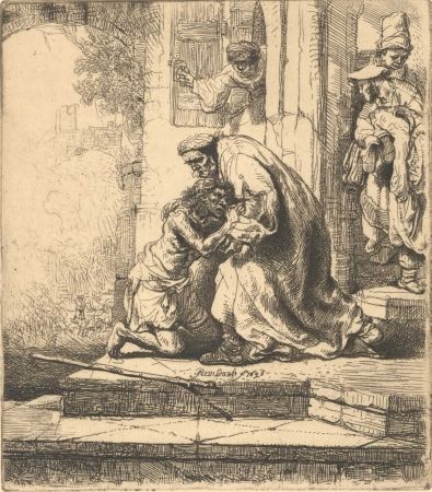 Gravure Rembrandt - The Return of the Prodigal Son