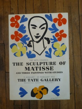Affiche Matisse - The sculpture of Matisse,Tate Gallery