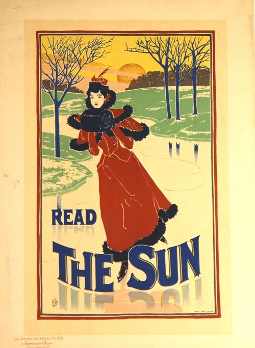 Lithographie Rhead - The Sun