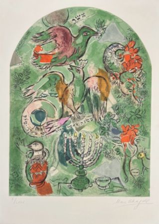 Lithographie Chagall - The Tribe of Asher