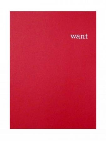 Sérigraphie Anastasi - The Want Portfolio (Red)