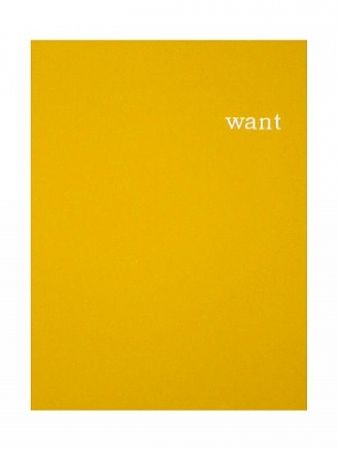 Sérigraphie Anastasi - The Want Portfolio (Yellow)