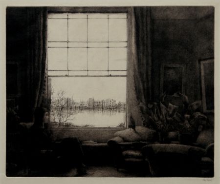 Gravure Fridell - The Window, Wauxhall, London