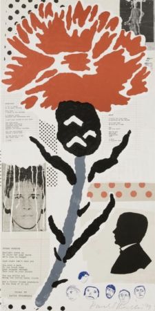 Lithographie Baechler - Thistle