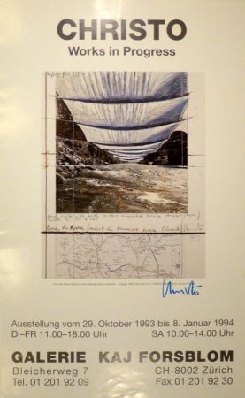 Affiche Christo - Three Posters