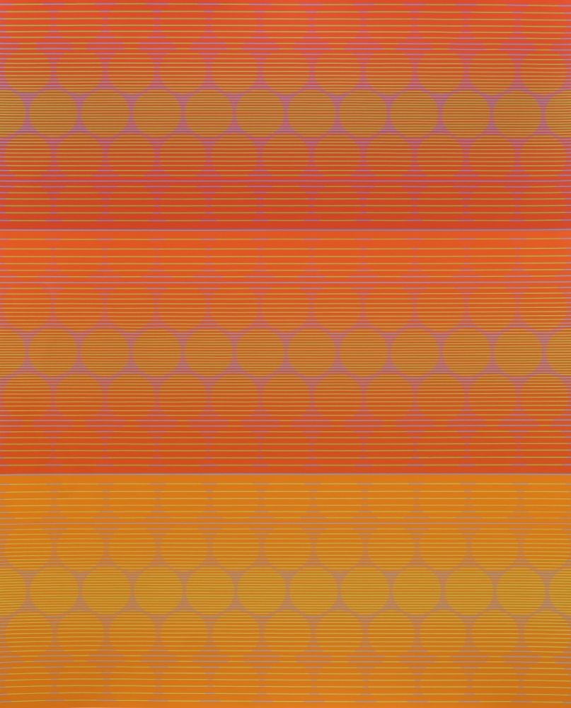Sérigraphie Stanczak - Three to Compare, from Twelve Progressions