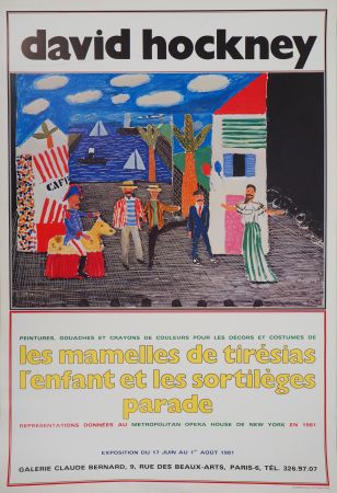 Livre Illustré Hockney - Théâtre : Tirésias
