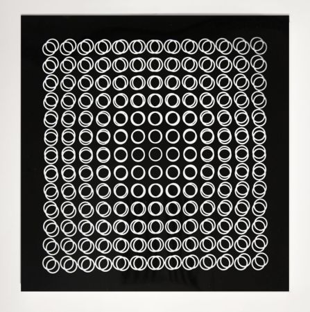 Sérigraphie Vasarely - '' TIEFENBILDER '' 