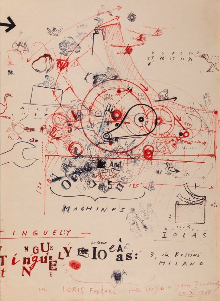 Offset Tinguely - Tinguely - Galleria Iolas, 1966