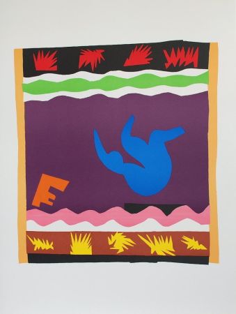 Collographie Matisse - Toboggan