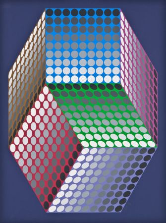 Sérigraphie Vasarely - TOGONNE