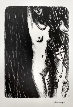 Linogravure Van Dongen - Torso