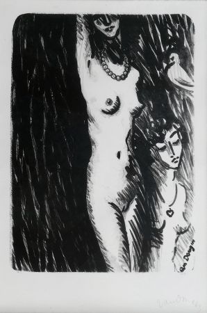 Lithographie Van Dongen - Torso