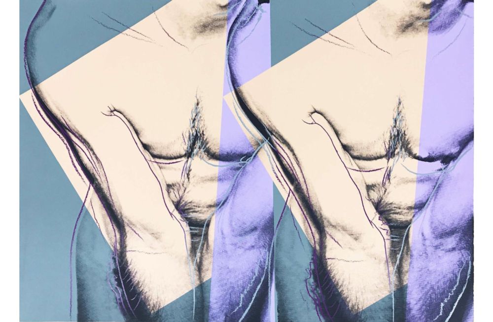Sérigraphie Warhol - Torso (Double), IIIA.35